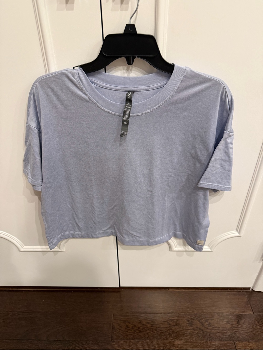 Vuori Energy Tee - size large - peri heather color - Picture 2 of 4